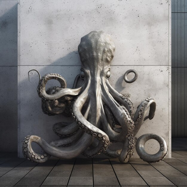 Foto meerestiere oktopus