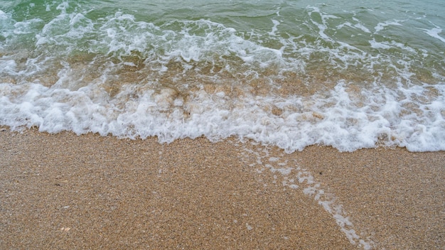 Foto meereswellen am strand