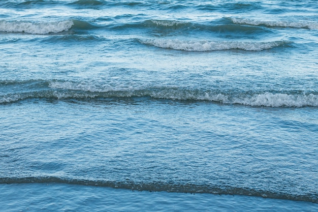 Meereswellen Strand Sand Hintergrund.