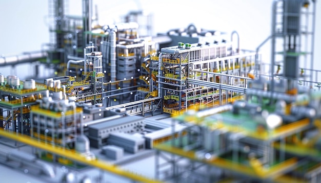 Mega-Fabrik für Halbleiter im Bau