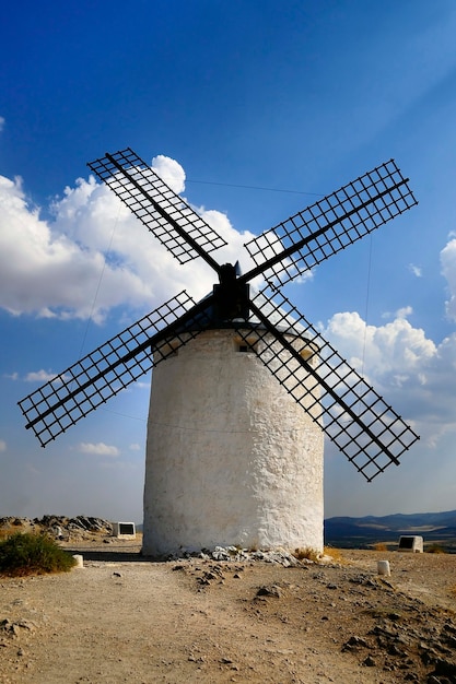 Foto mehlwindmühlen von la mancha - consuegra.