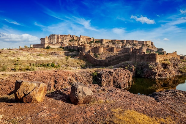 Mehrangarh Fort Jodhpur Rajasthan Indien