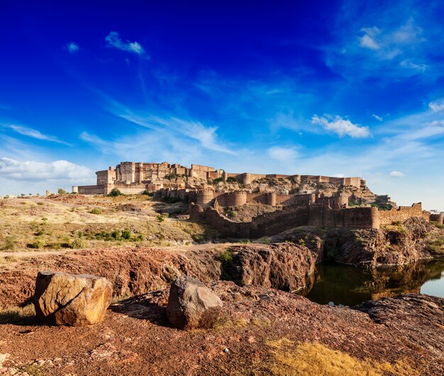 Mehrangarh Fort, Jodhpur, Rajasthan, Indien