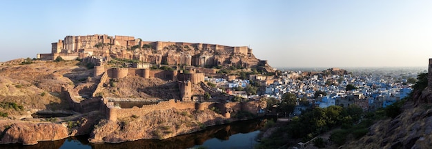 Mehrangarh fort jodhpur rajasthan indien