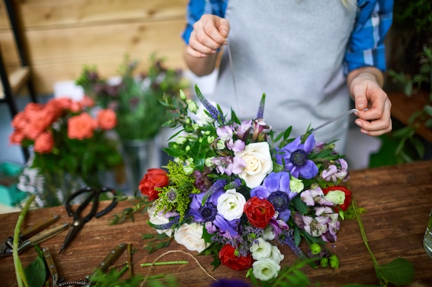 Mehrblumiger Blumenstrauß