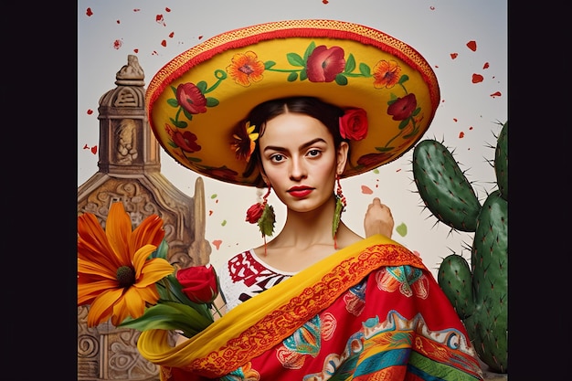 Mehrfarbige Gesichtsbemalung feiert den Tag der Toten im Viva Mexico A Cultural
