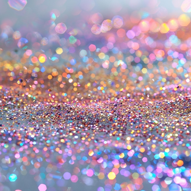mehrfarbige glitzernde, glänzende Tapeten