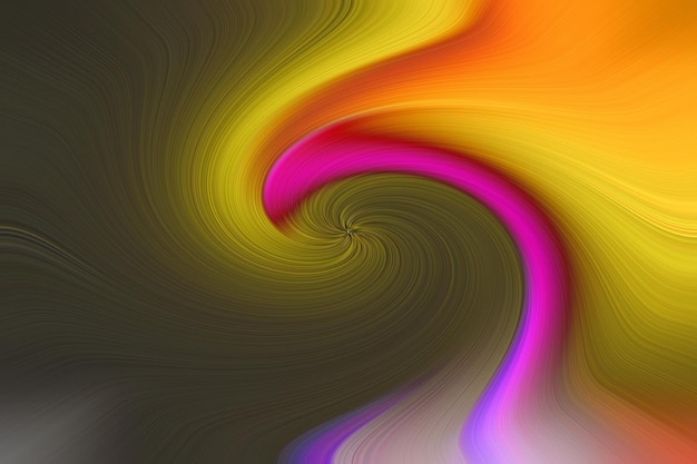 Mehrfarbiger Hintergrund mit wirbelnden Linien. Heller Regenbogenwirbelhintergrund