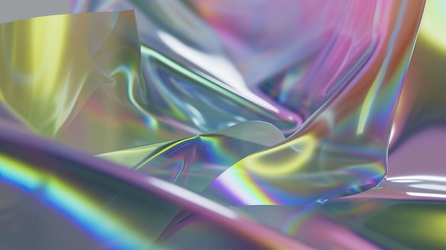 Mehrfarbiger holographischer künstlerischer Hintergrund