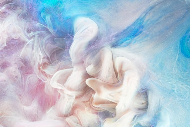 Foto mehrfarbiger kontrastierender flüssiger kunsthintergrund farbtintenexplosion abstraktes rauchmockup
