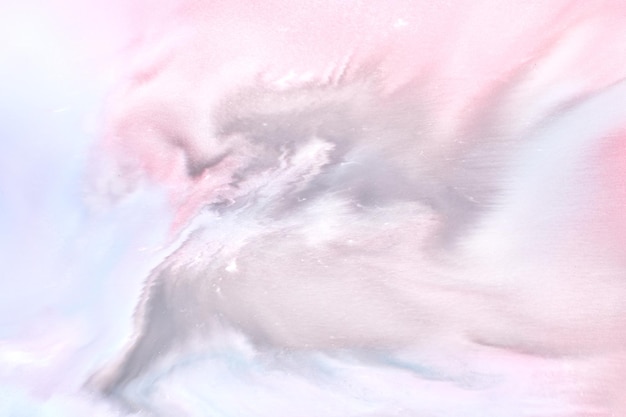Mehrfarbiger kreativer abstrakter Hintergrund Textur von Acrylfarbe Flecken und Flecken von Alkoholtinte rosa blaue Farben Flüssigkeit artxA