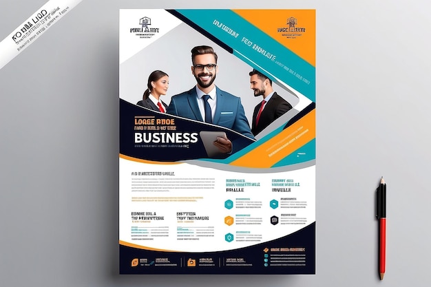 Mehrzweck-Business-Flyer-Design-Vorlage