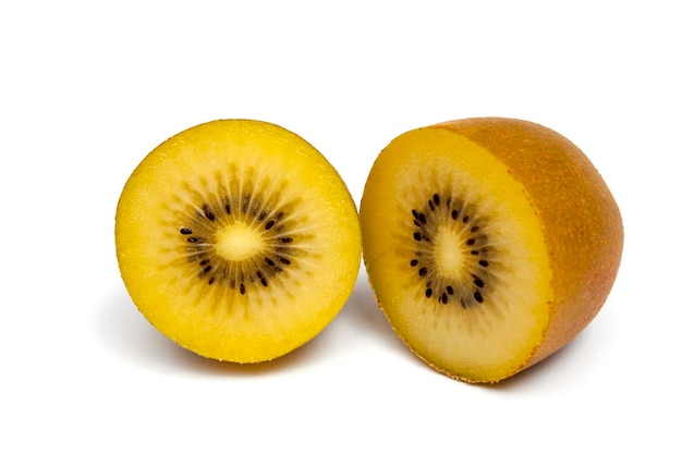 Meio kiwi amarelo ou dourado