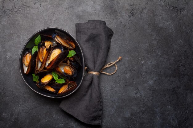 Mejillones en salsa de tomate