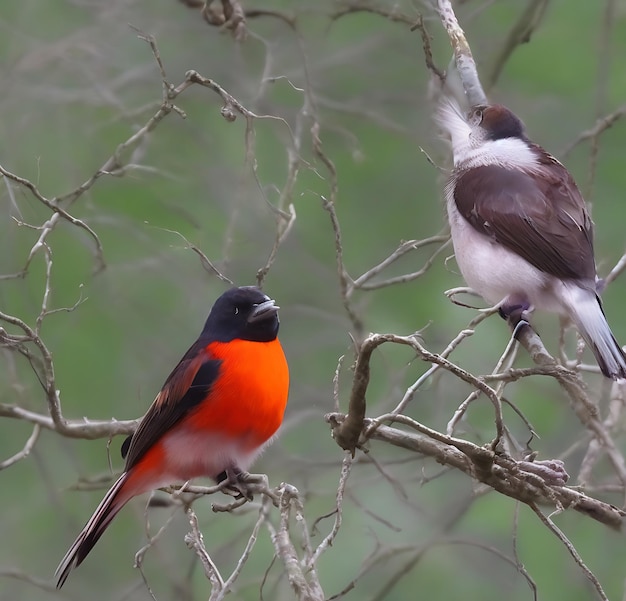 Foto mejor ai de aves generada