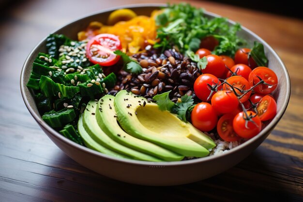 La mejor comida saludable del Buddha Bowl