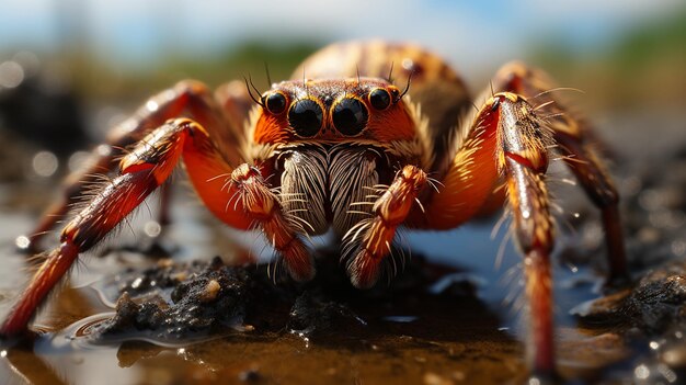 El mejor tiro de la araña saltadora