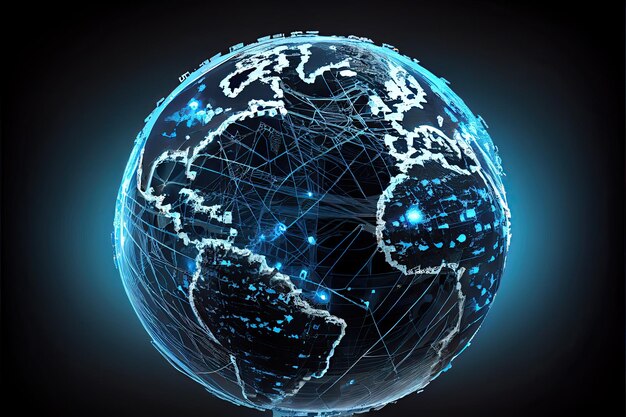 Melhor conceito de Internet de negócios globais
