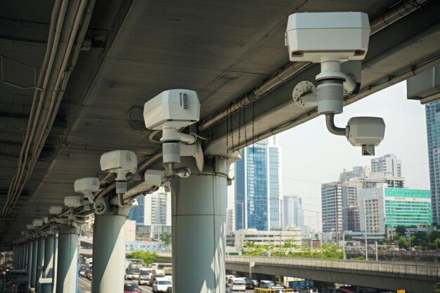 Melhorando a eficiência do tráfego e garantindo a segurança, Bangkok instala câmeras de CCTV ao longo das ruas