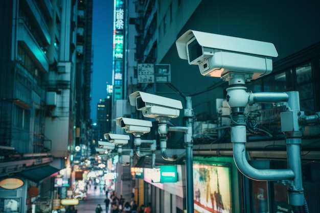 Melhorando o monitoramento do tráfego e garantindo a segurança As ruas de Bangkok equipadas com câmeras de CCTV