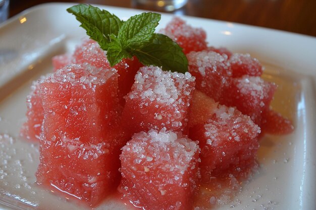 Melón de agua crujiente con sabor a sol