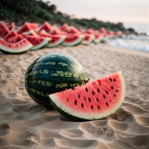 Foto melón de agua