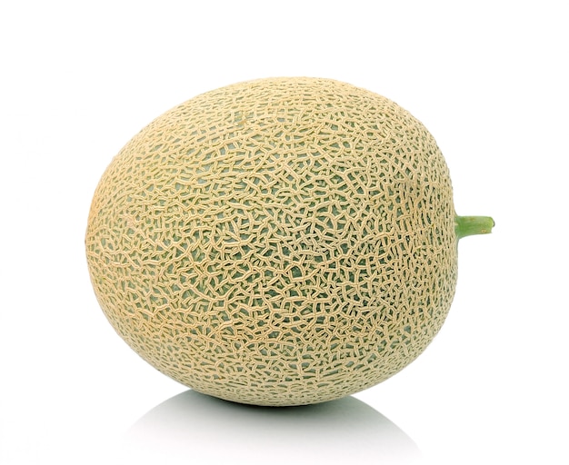 Melón en blanco aislado