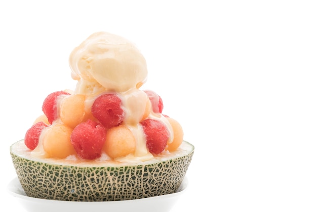 Melón de hielo Bingsu