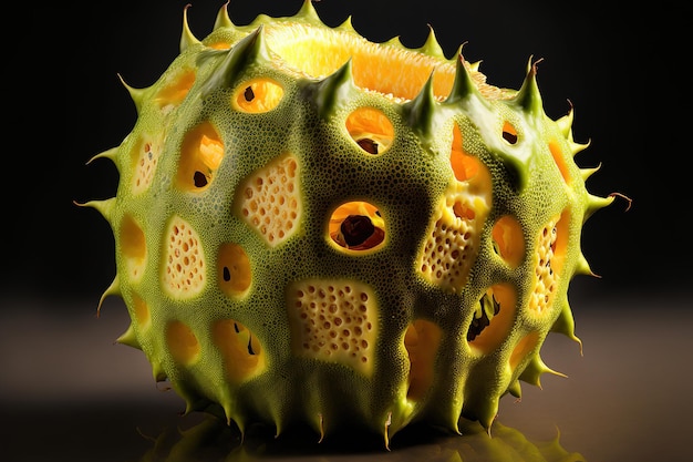 el melón kiwano