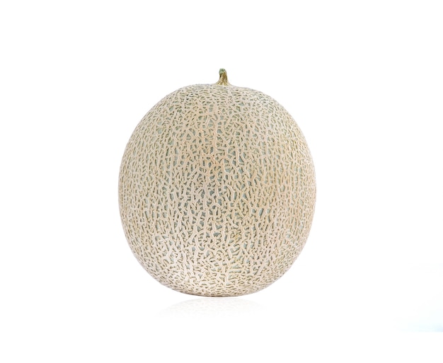 Melone auf Weiß