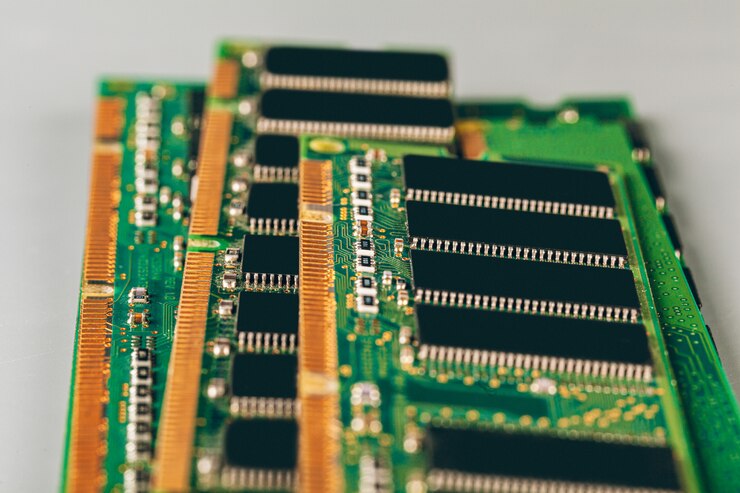 Foto la memoria de acceso aleatorio (ram) de la computadora se cierra