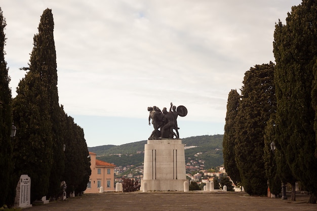 Memorial de guerra, trieste