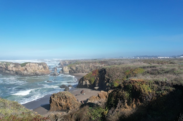 Mendocino und Noyo Landzungen Kalifornien