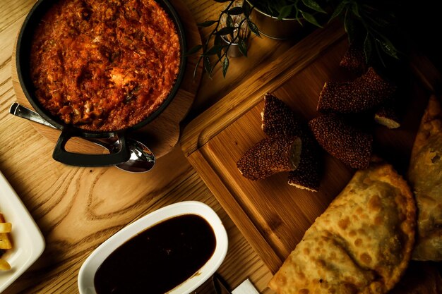 Menemen türkisches Essen oder Omelette