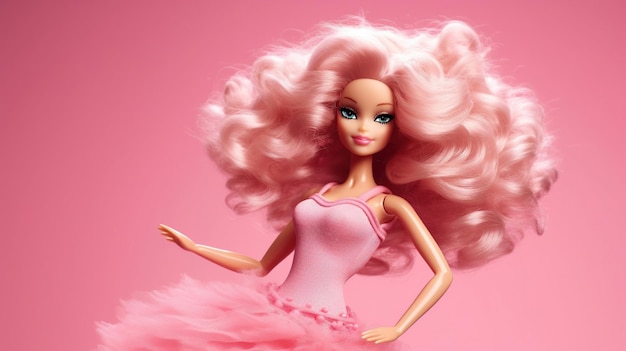 Menina Barbie .