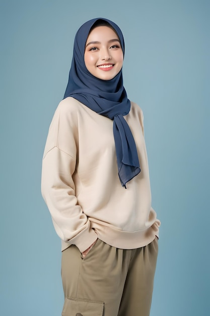 Menina bonita hijab