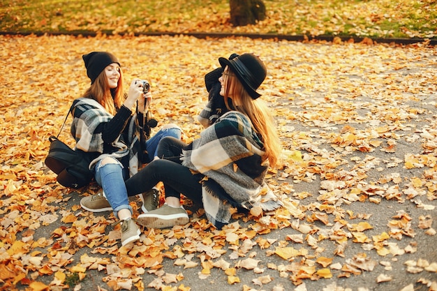 meninas na cidade