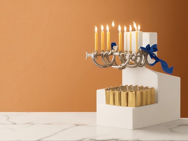 Foto menorah colecciones de imágenes de fondo lindos fondos de pantalla ai generados