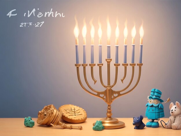 Menorah colecciones de imágenes de fondo lindos fondos de pantalla ai generados