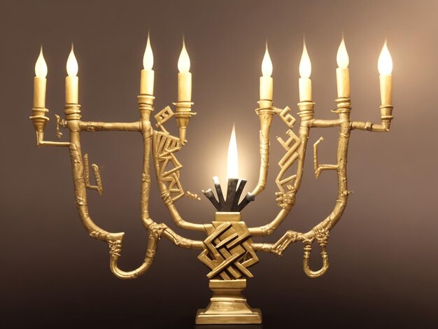 Menorah colecciones de imágenes de fondo lindos fondos de pantalla ai generados