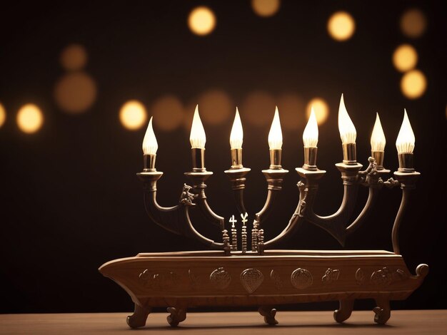 Menorah coleções de imagens de fundo lindos papéis de parede ai gerados