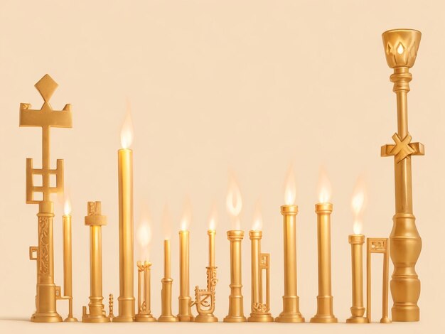 Foto menorah hintergrundbilder sammlungen niedliche tapeten ai generiert