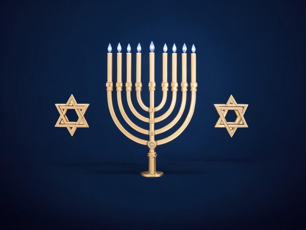 Foto menorah hintergrundbilder sammlungen niedliche tapeten ai generiert