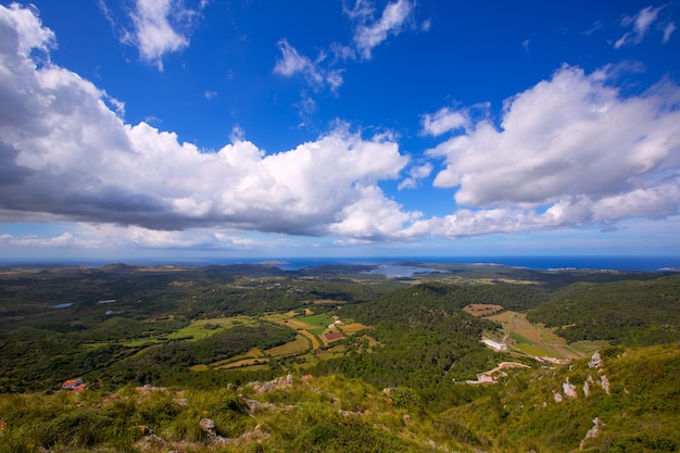 Menorca north vista aérea do pico del toro