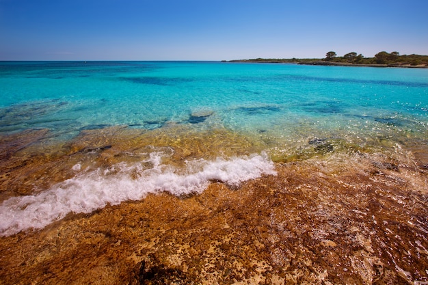 Menorca Son Saura Strand in Ciutadella Türkis Balearic