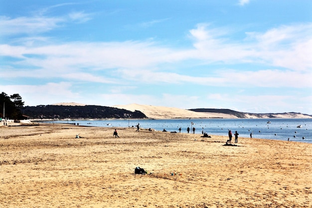 Menschen am Strand