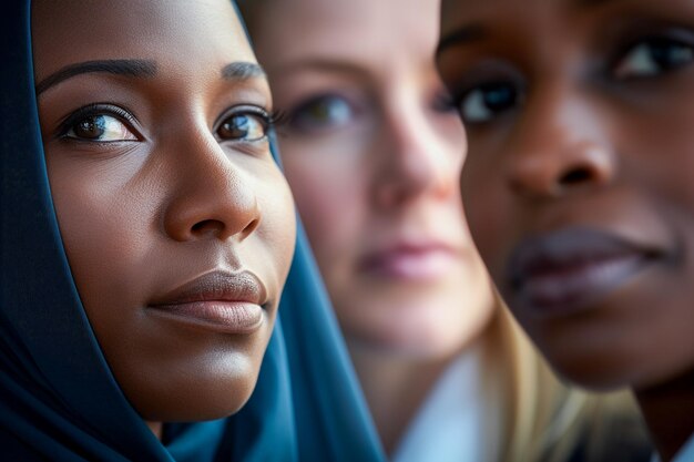 Menschen aus verschiedenen Kulturen bei einem integrativen und fairen Vorstellungsgespräch