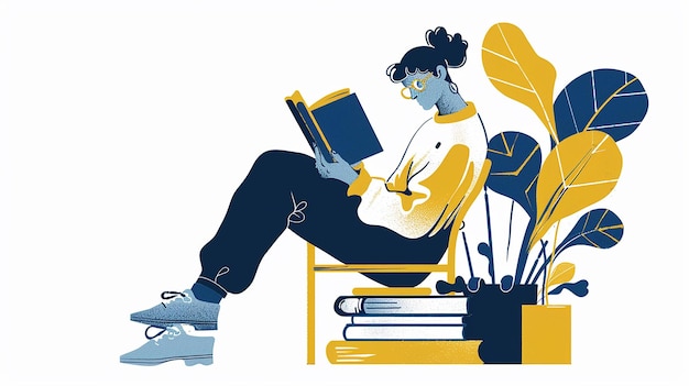 Menschen lesen Bücher zum Weltbuchtag
