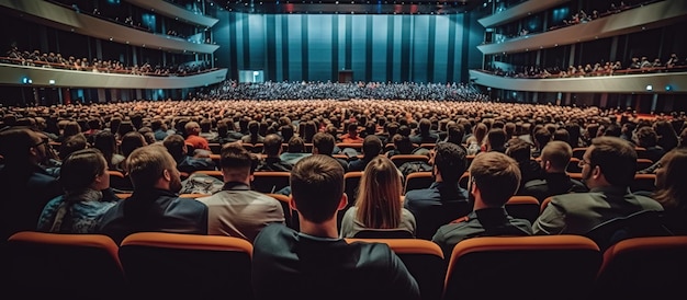 Menschenmenge im Kino