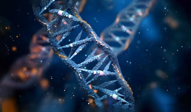 menschliche DNA-Struktur